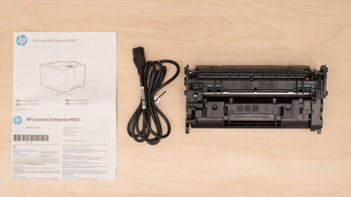 HP LaserJet Enterprise M507dn In the Box Picture