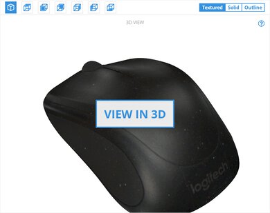 Logitech M317 3D Model