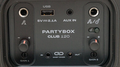 JBL PartyBox Club 120 Controls Photo 2
