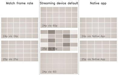 Samsung S95D OLED Judder Video Picture