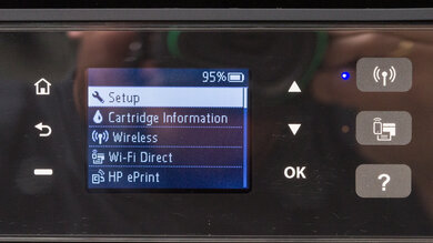 HP OfficeJet 200 Display Screen Picture