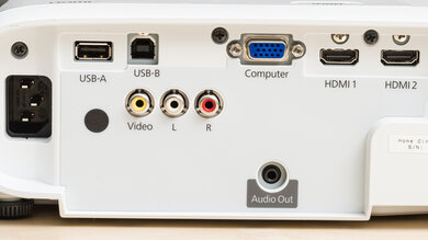 Epson Home Cinema 1080 Inputs Picture