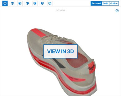 Li-Ning Red Hare 9 Ultra 3D Model Full Shoe