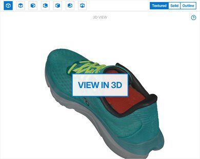 Saucony Kinvara 16 3D Model Full Shoe