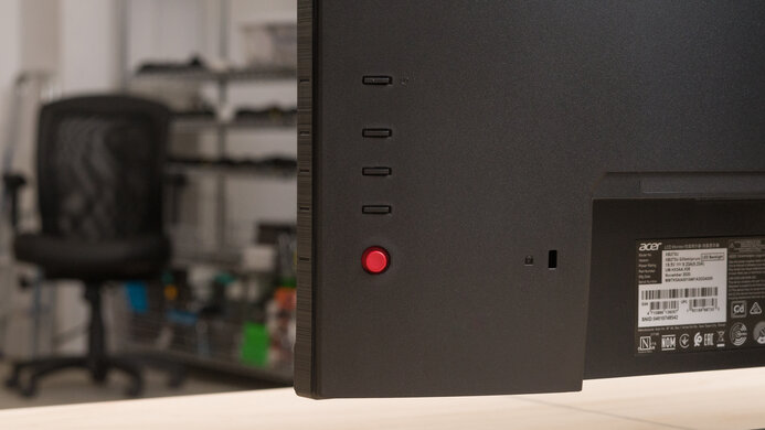 Acer Predator XB273U GXbmiipruzx Controls Picture