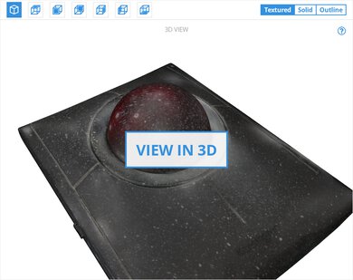 Kensington SlimBlade Pro Trackball 3D Model