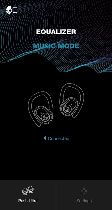 Skullcandy Push Ultra Truly Wireless App Picture