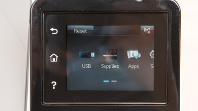 HP Color LaserJet Pro M255dw Display Screen Picture