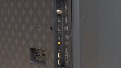 Hisense U6/U6H Side Inputs Picture