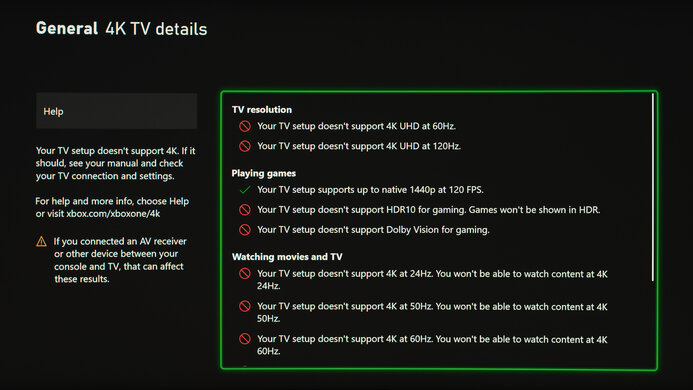 LG 34GP950G-B XSX Compatibility Photo