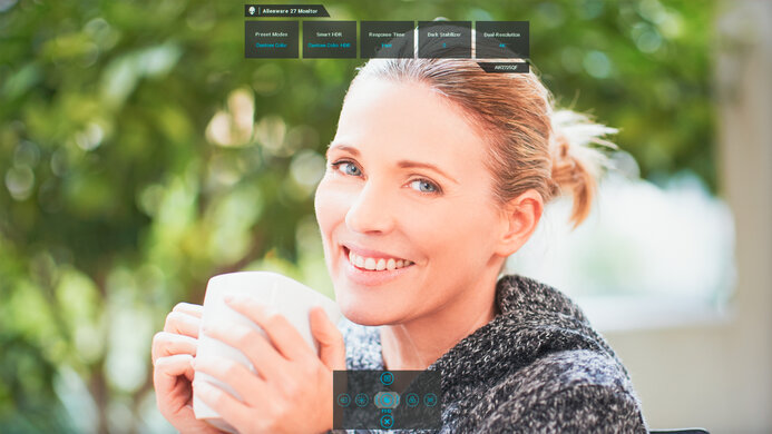 Dell Alienware AW2725QF OSD Picture