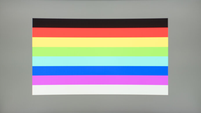 HP OMEN 27c Color Bleed Horizontal