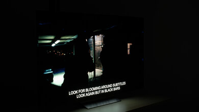 LG C4 OLED Blooming Photo