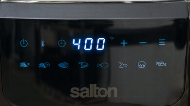 Salton AF2085 Control Panel Photo