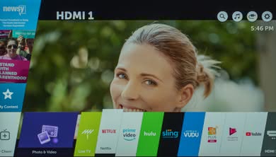 LG UK7700 Smart TV Picture