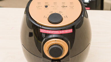 Gotham Steel Air Fryer Control Panel Photo
