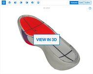 ASICS METASPEED RAY 3D Model Internal