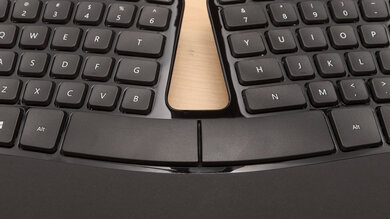 Microsoft Sculpt Ergonomic Keyboard Build Quality Close Up