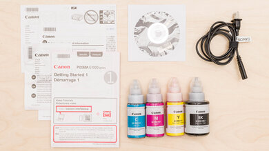 Canon PIXMA G1200 In the Box Picture