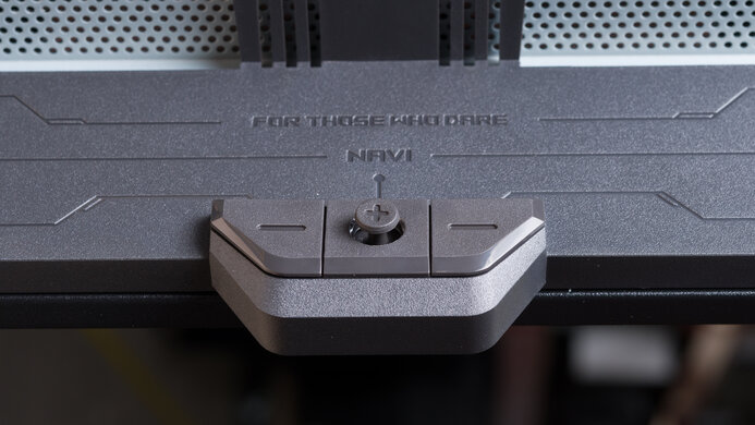 ASUS ROG Strix OLED XG27ACDNG Controls Picture