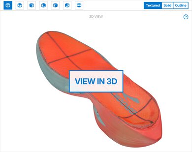 Brooks Hyperion Elite 5 3D Model Internal