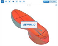 Brooks Hyperion Elite 5 3D Model Internal