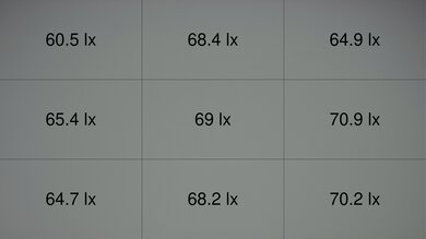 Samsung The Freestyle 2nd Gen Brightness Measurement Picture