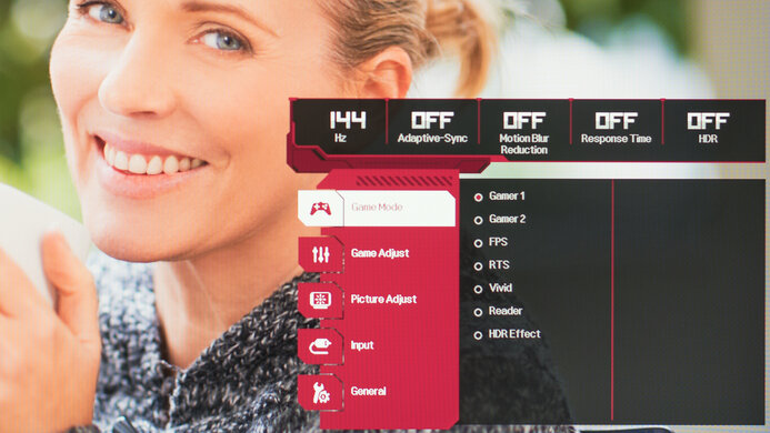 LG 27GN650-B OSD Picture