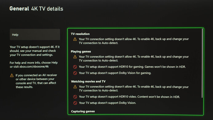 AOC CU34G2X XSX Compatibility Photo