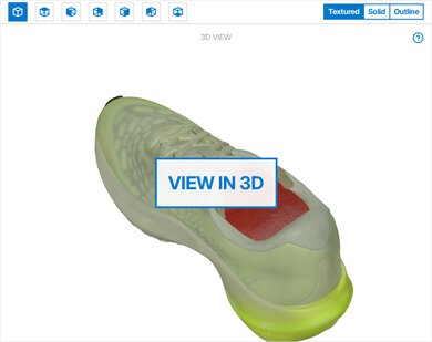Lululemon Split Shift 3D Model Full Shoe