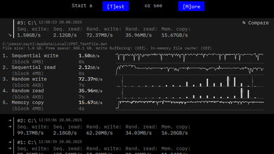 Dell 16 Plus (2025) Storage Performance Image