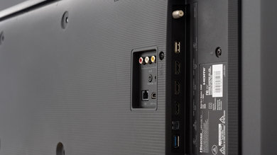 Hisense H8F Side Inputs Picture