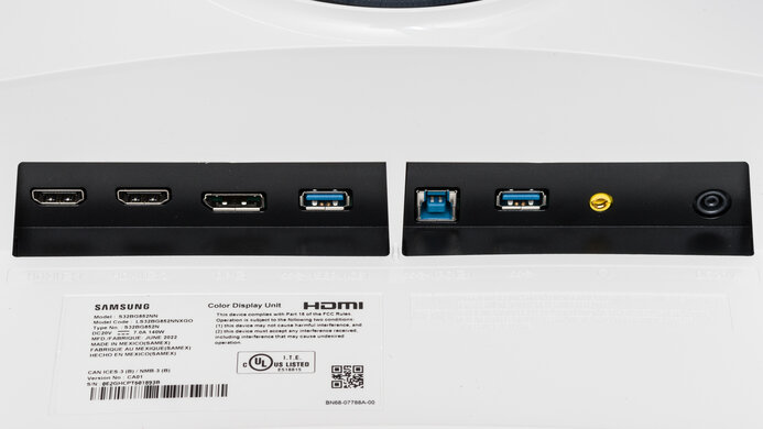 Samsung Odyssey Neo G8 S32BG85 Inputs 1