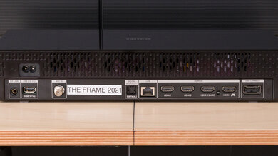 Samsung The Frame 2021 Rear Inputs Picture