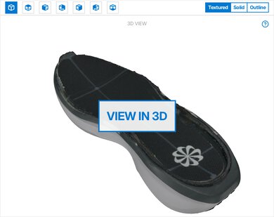 Nike Winflo 11 3D Model Internal