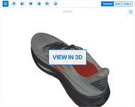 Brooks Ghost 17 3D Model Full Shoe