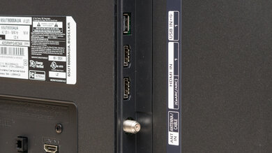 LG UT8000 Side Inputs Picture