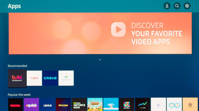 Samsung S90C OLED Apps Picture