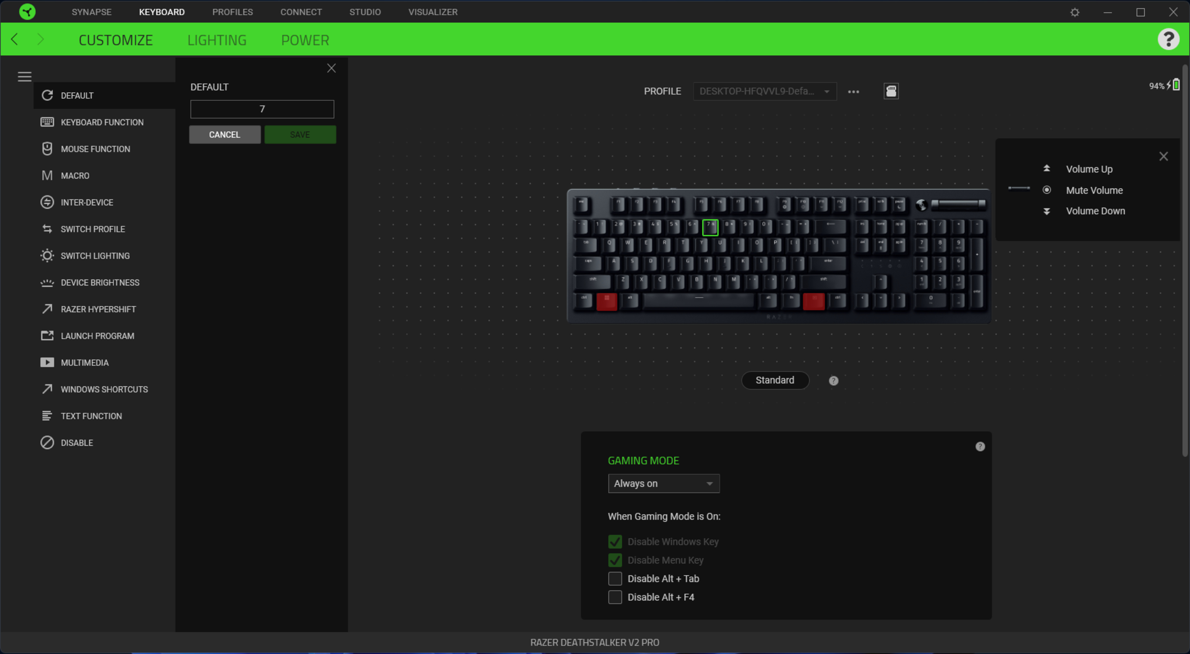 Razer DeathStalker V2 Pro Review