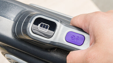 Black+Decker dustbuster AdvancedClean+ Pet Picture Of Controls