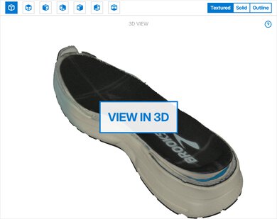 Brooks Trace 4 3D Model Internal