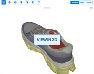 On Cloudmonster 3 Hyper 3D Model Full Shoe