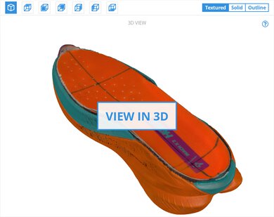 HOKA Mach X 2 3D Model Internal