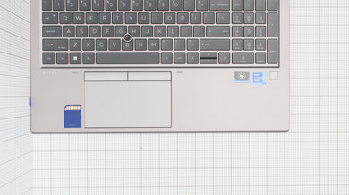 HP ZBook Firefly 15 G8 (2021) Touchpad Photo