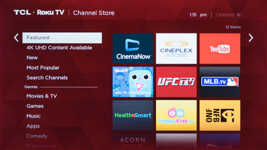 TCL UP130 Apps Picture