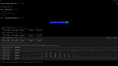 Acer Chromebook Plus 515 (2023) Storage Performance Image