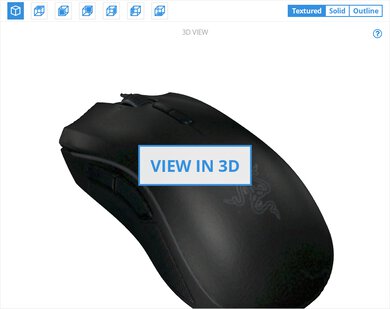 Razer Mamba Elite 3D Model