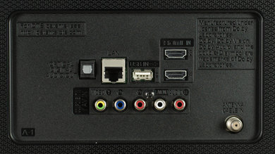LG UJ7700 Rear Inputs Picture