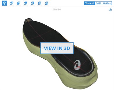 ASICS NOVABLAST 5 3D Model Internal