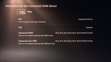 Sharp AQUOS XLED FV1  PS5 Screenshot